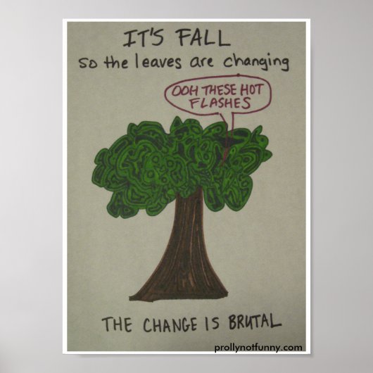 Es ist ein Fallposter Poster (Vorne)