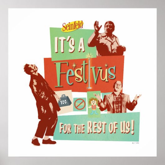 Es ist ein Festivus für den Rest von uns Poster (Vorne)