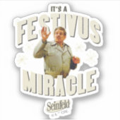 Es ist ein Festivus-Wunder Aufkleber (Vorderseite)