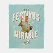 Es ist ein Festivus-Wunder Fleecedecke (Vorderseite)