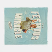 Es ist ein Festivus-Wunder Fleecedecke (Vorderseite (Horizontal))
