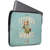 Es ist ein Festivus-Wunder Laptopschutzhülle (Vorne Rechts)