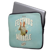 Es ist ein Festivus-Wunder Laptopschutzhülle (Vorderseite Links)