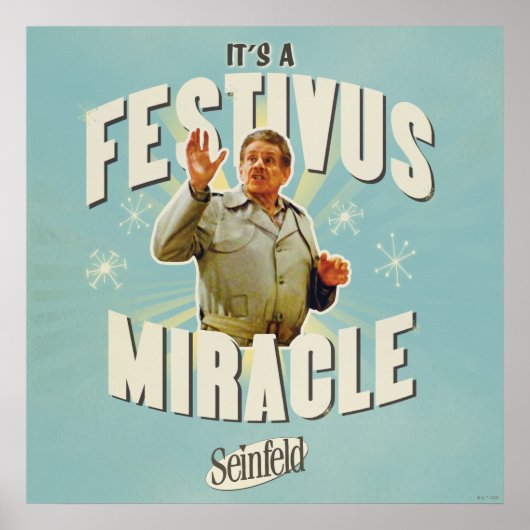 Es ist ein Festivus-Wunder Poster (Vorne)