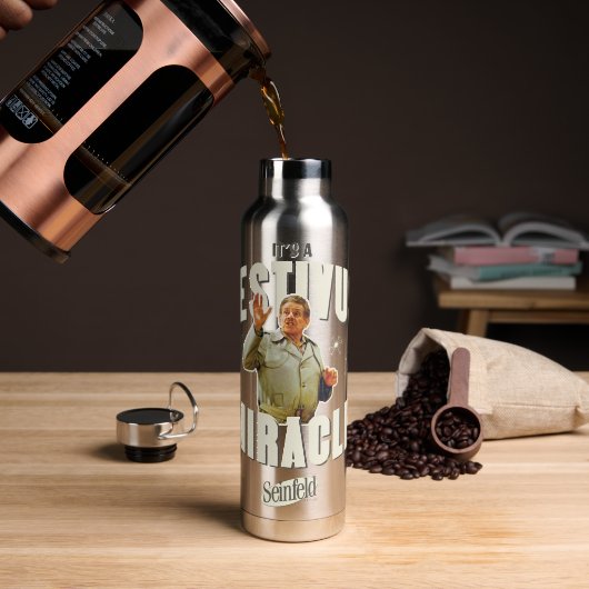 Es ist ein Festivus-Wunder Trinkflasche (Kaffee)