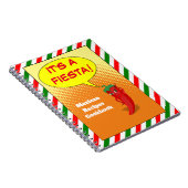 Es ist ein Fiesta-Leder Notizblock (Rechte Seite)