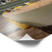 Es ist ein Foto für Hunde (Ecke)