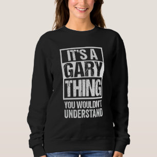 Es ist ein Gary, das man angesichts des Fi-Zustand Sweatshirt