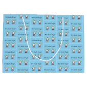 Es ist ein Geschenkwrap für zwei Jungs, der für Zw Große Geschenktüte (Rückseite)