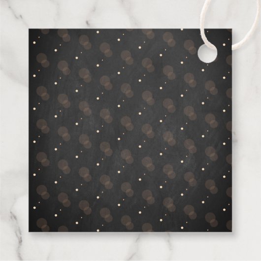 Es ist ein Ghoul! Kleine Monster Halloween Kinderd Geschenkanhänger (Rückseite)