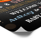 Es ist ein Ghoul! Little Pumpkin Halloween Kinderd Poster (Ecke)