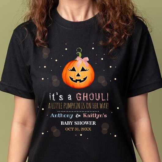 Es ist ein Ghoul! Little Pumpkin Halloween Kinderd T-Shirt