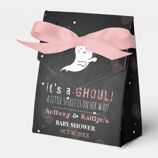 Es ist ein Ghoul! Little Spirit Halloween Baby Dus Geschenkschachtel (Vorderseite)