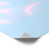 Es ist ein Girl 3D Text Star Poster (Ecke)