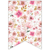 Es ist ein Girl Baby Shower Banner - Blush Pink &  (Zweite Fahne)