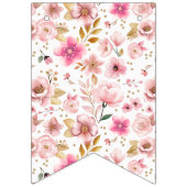 Es ist ein Girl Baby Shower Banner - Blush Pink &  (Erste Fahne)