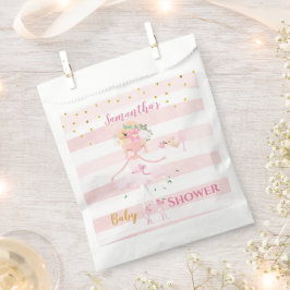 Es ist ein Girl Beautiful Ballerina Baby Dusche Ge Geschenktütchen