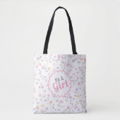 Es ist ein Girl Floral anpassbar Tasche (Vorderseite)