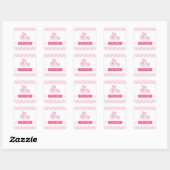 Es ist ein Girl Pink Baby Shower Stickers (Blatt)