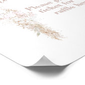 Es ist ein Girl Pink Heart Balloon Baby Shower Win Poster (Ecke)