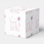 Es ist ein Girl-Pink-Schmetterling Geschenkschachtel (Rückseite)