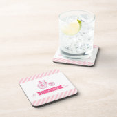Es ist ein Girl-Pink-Untersetzer (Set von 4) Getränkeuntersetzer (Rechte Seite)