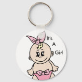 Es ist ein Girl-Schlüsselanhänger Schlüsselanhänger (Vorderseite)