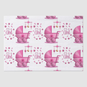 Es ist ein Girl Tissue Seidenpapier