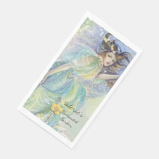 Es ist ein glücklicher Ort Serviette (Ecke)