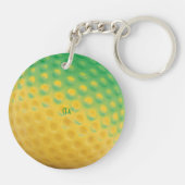 "Es ist ein Golfspiel" Schlüsselanhänger (Rückseite)