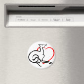 Es ist ein Graubereich-Logo - kein Text Magnet (In Situ (Geschirrspüler))
