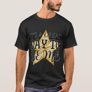Es ist ein großartiger Tag, weiß zu sein Sternzeic T-Shirt