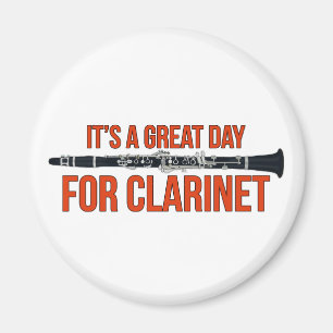 Es ist ein großer Tag für Klarinette Magnet