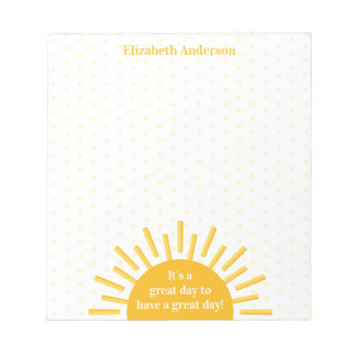 Es ist ein großer Tag-Zitat-Name Notizblock