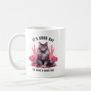 Es ist ein guter Tag - Cat Day Celebration Kaffeetasse
