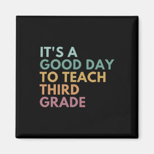 Es ist ein guter Tag, den dritten Lehrer der Klass Magnet