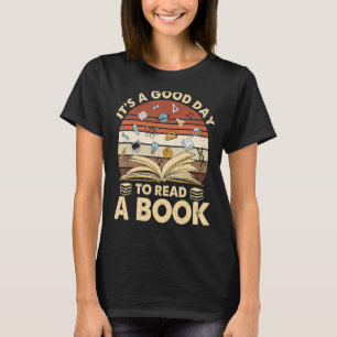 Es ist ein guter Tag, die Bibliothek zu lesen und T-Shirt