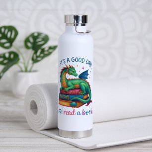 Es ist ein guter Tag, ein Buch zu lesen Trinkflasche
