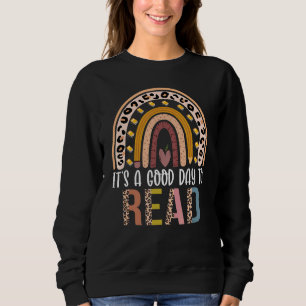 Es ist ein guter Tag, einen Buchwurm-Regen zu lese Sweatshirt