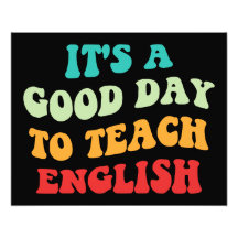 Es ist ein guter Tag, Englisch zu unterrichten