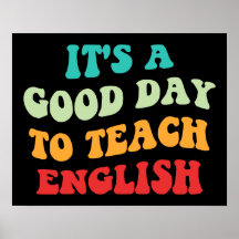 Es ist ein guter Tag, Englisch zu unterrichten