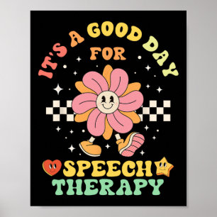 Es ist ein guter Tag für den Speech Therapy Speech Poster