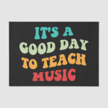 Es ist ein guter Tag, Musik zu unterrichten I