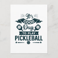 Es ist ein guter Tag, Pickleball zu spielen