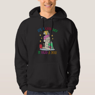 Es ist ein guter Tag, um Buchwurm-Bibliothekar-Buc Hoodie