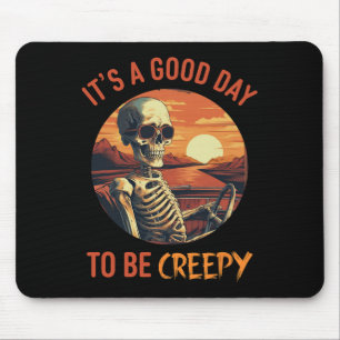 Es ist ein guter Tag, um ein gruseliges Vintages W Mousepad