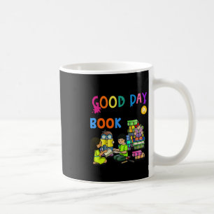Es ist ein guter Tag, um einen Buchleseklub zu les Kaffeetasse