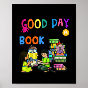 Es ist ein guter Tag, um einen Buchleseklub zu les Poster