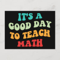 Es ist ein guter Tag, um Mathe zu unterrichten I