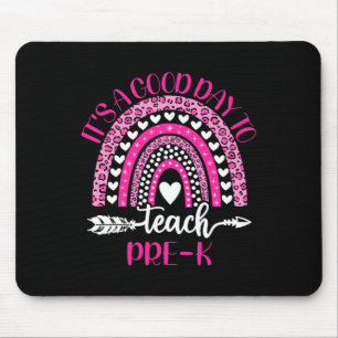 Es ist ein guter Tag, um Vorschulkinder zu unterri Mousepad